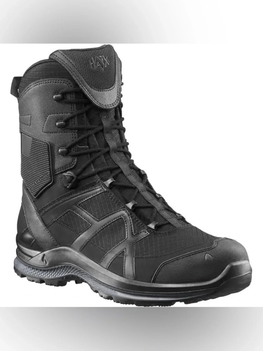 HAIX Black Eagle Athletic 2.0 T High Side-Zip Boots Size 10.5 M Medium